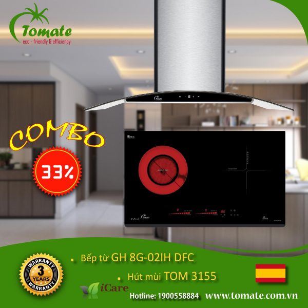 Combo Bếp từ GH 8G-02I DFC