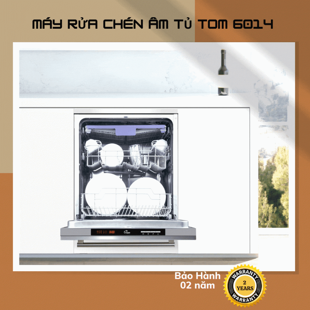 Máy rửa chén TOM 6014