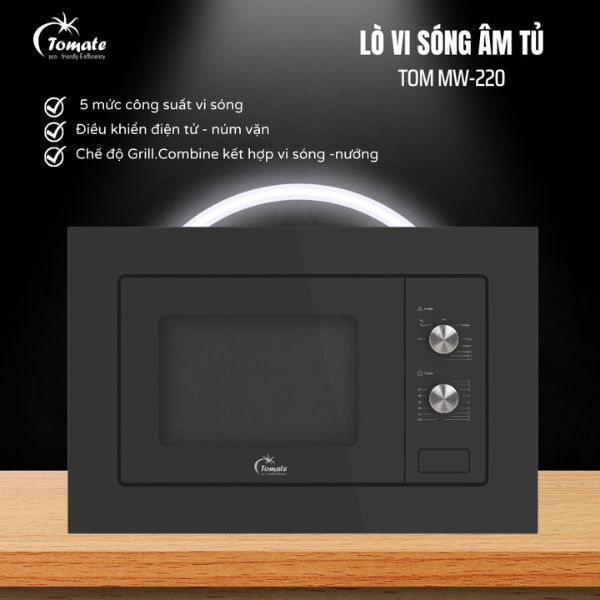 lò vi sóng âm tủ TOM MW-220