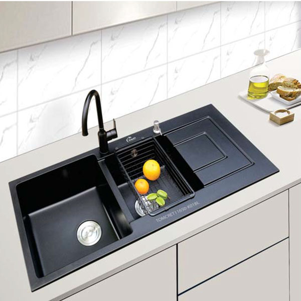 chậu rửa chén Tomate TOMCRE 11650-K01BL