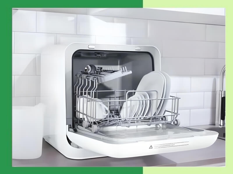 kích thước máy rửa chén bát mini
