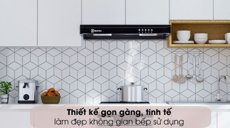 kích thước của máy hút mùi