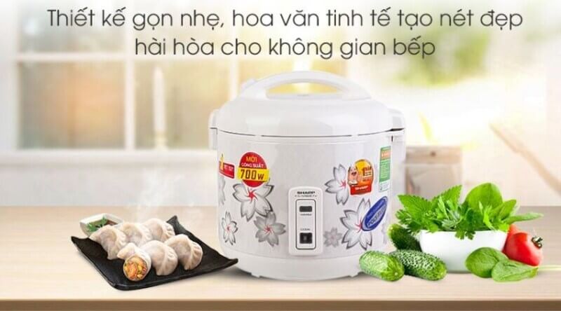 Nồi cơm điện nắp gài