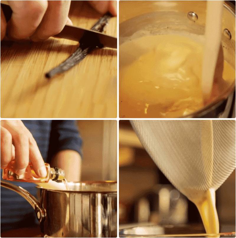 hỗn hợp panna cotta cơ bản