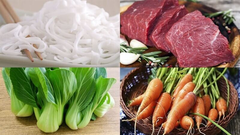 Chuẩn bị nguyên liệu