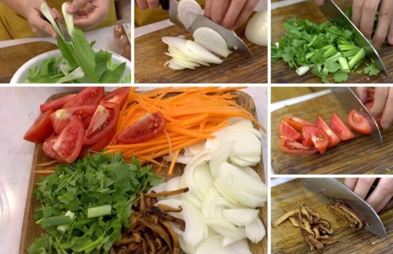Sơ chế guyên liệu