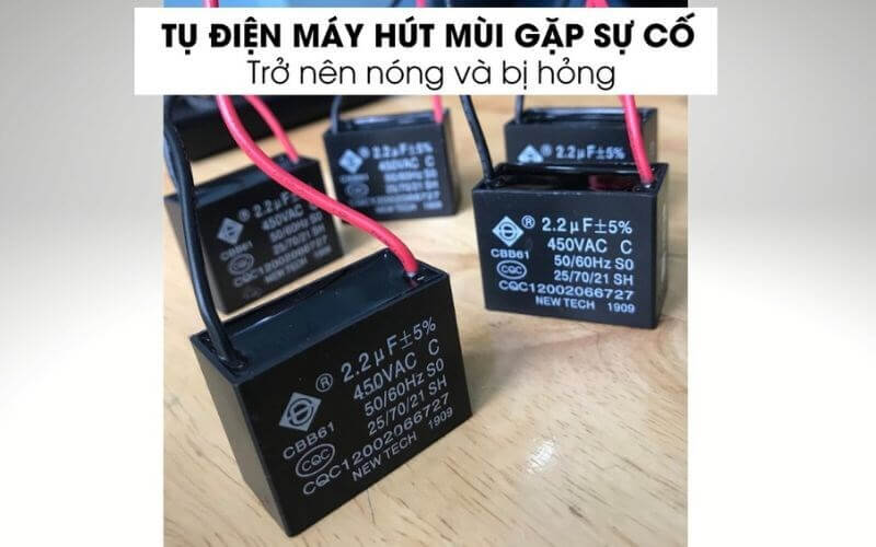 Tụ điện hỏng