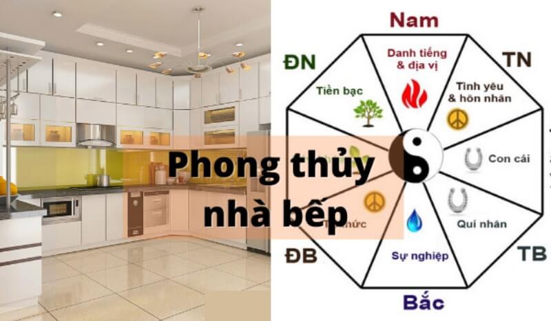 Đặt bếp theo phong thủy