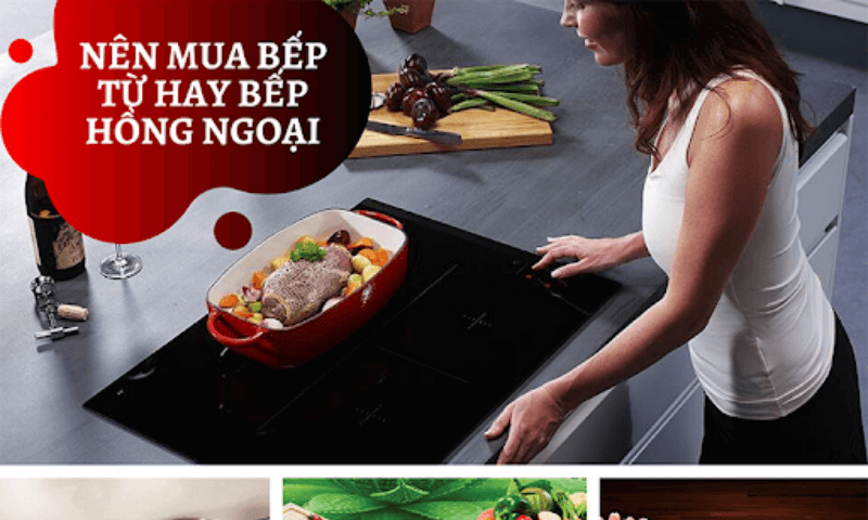 Bếp từ và bếp hồng ngoại