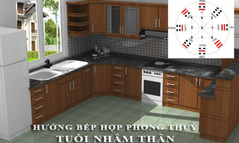 Hướng bếp tuổi Nhâm Thân