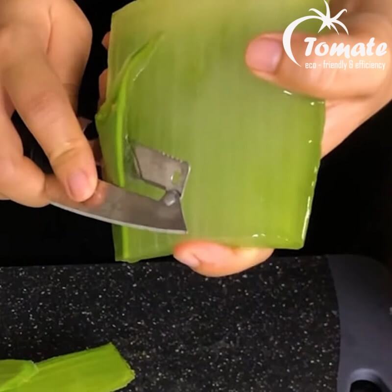 sơ chế nha đam