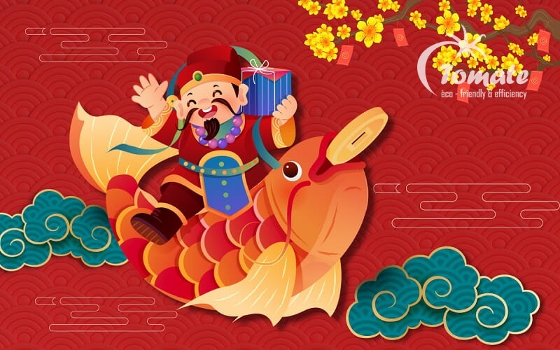 Cá chép - đưa ông Công ông Táo về trời
