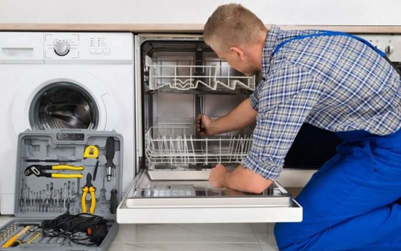 cách lắp đặt máy rửa chén Electrolux