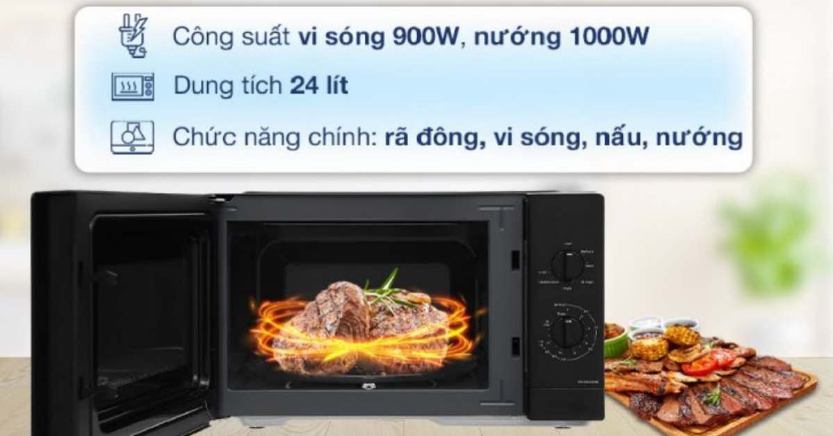 dùng lò vi sóng có tốn điện không