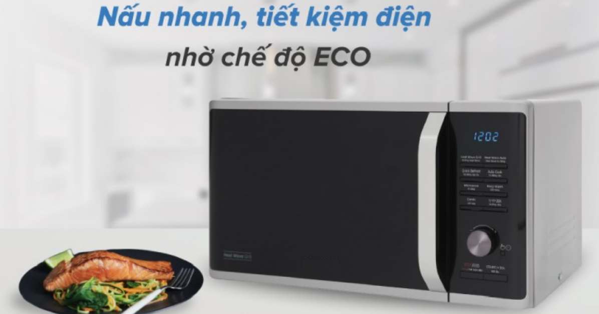 điện năng tiêu thụ của lò vi sóng
