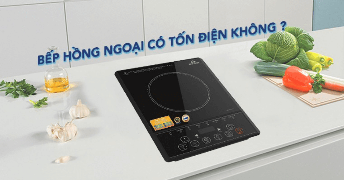 bếp hồng ngoại tốn điện không