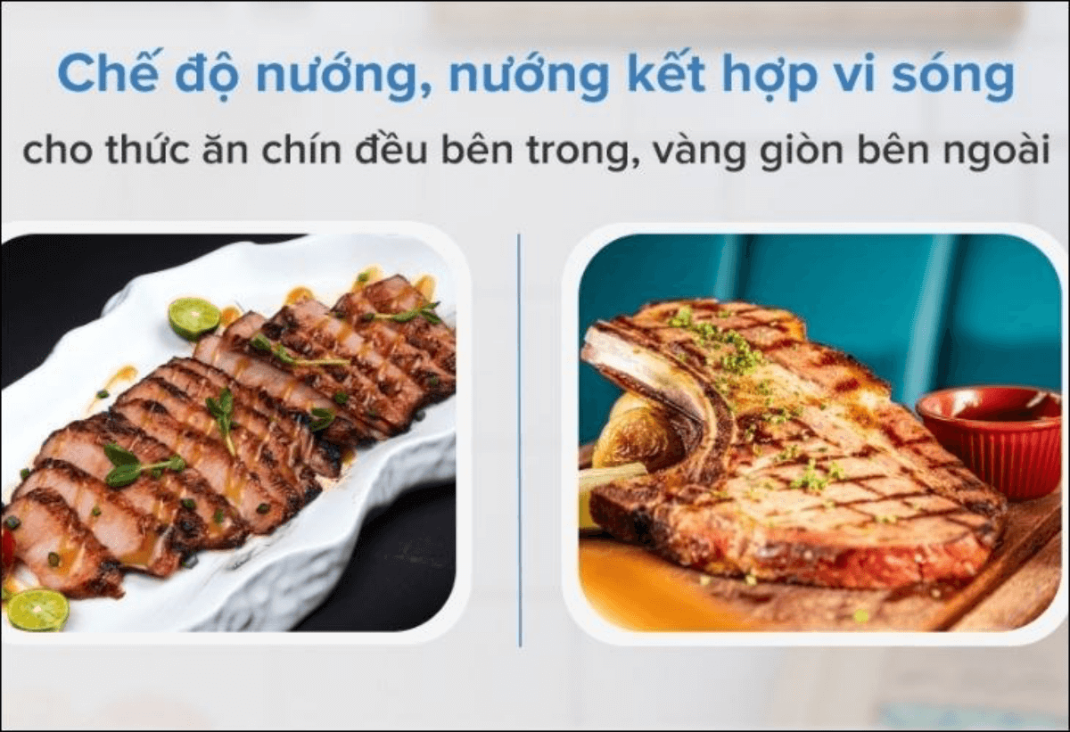 tư vấn lò vi sóng có nướng có tốt không