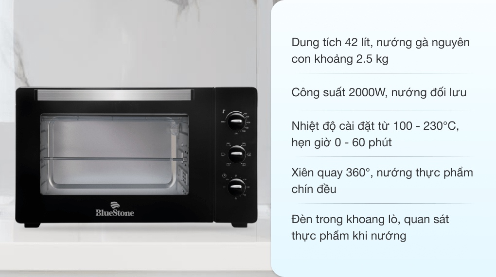 Có nên mua lò nướng Bluestone không?