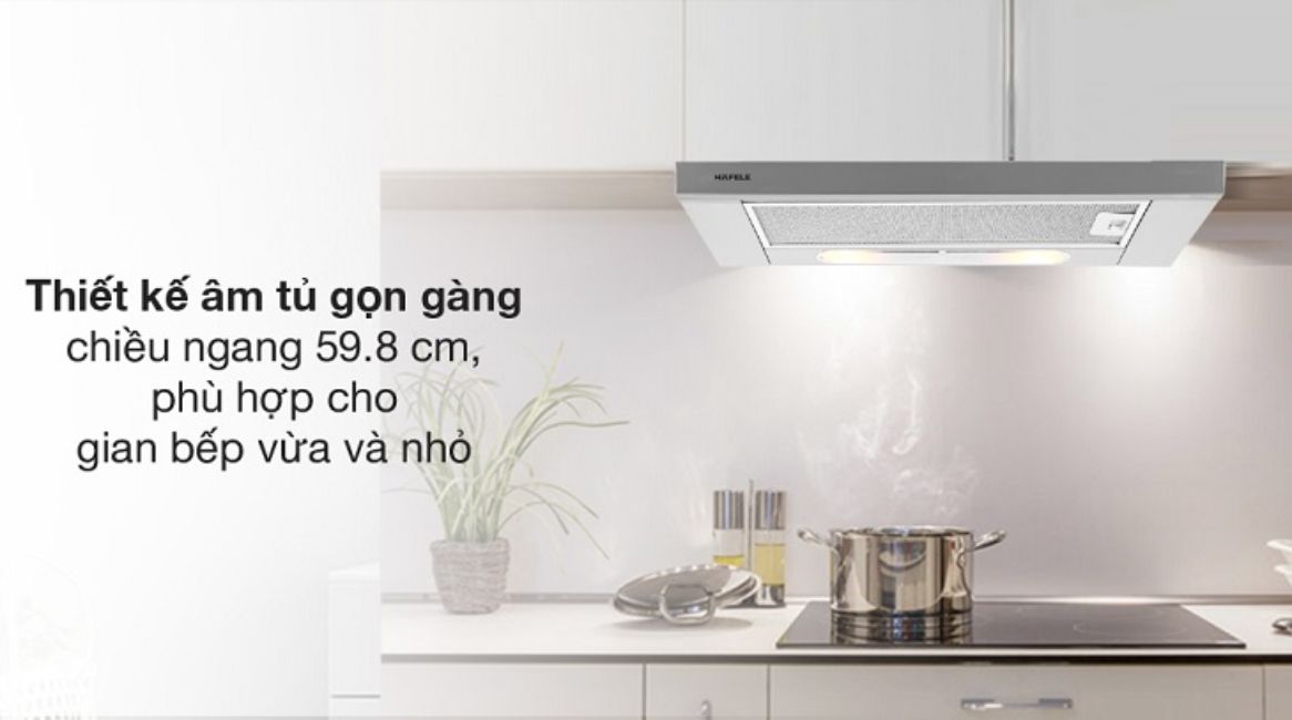 Giải đáp máy hút mùi âm tủ là gì