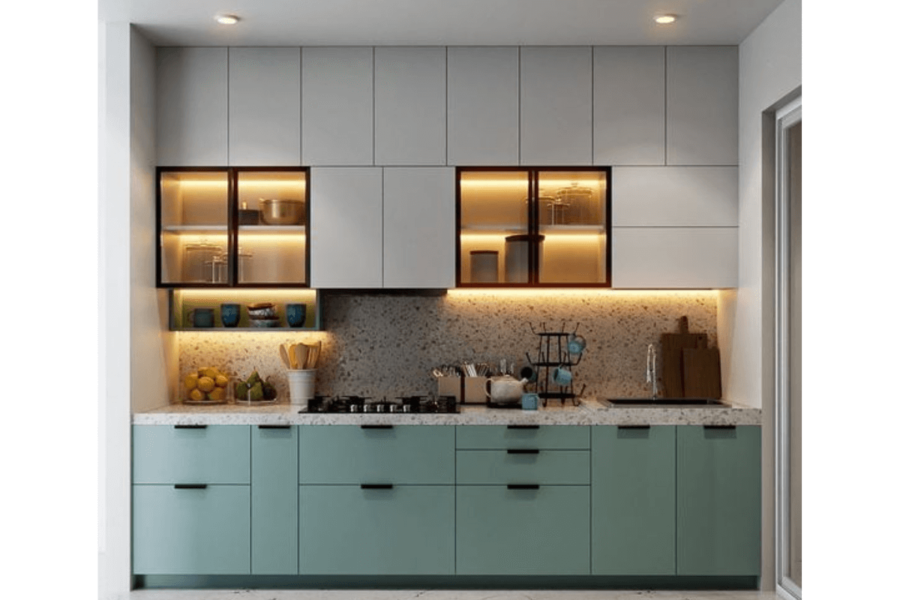 thiết kế phòng bếp 15m2