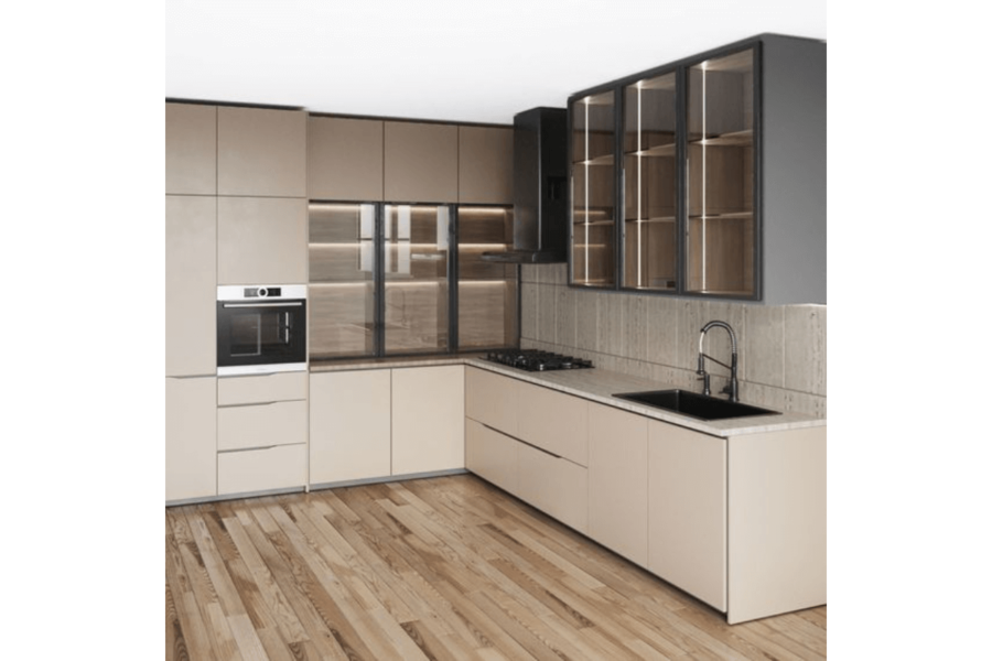 thiết kế phòng bếp 15m2