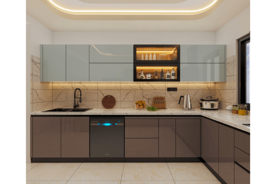 thiết kế phòng bếp 15m2
