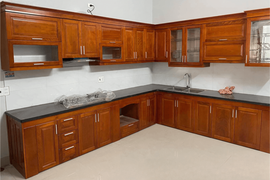 thiết kế phòng bếp 15m2