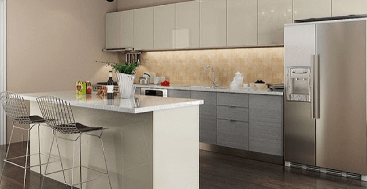 cách thiết kế phòng bếp 16m2