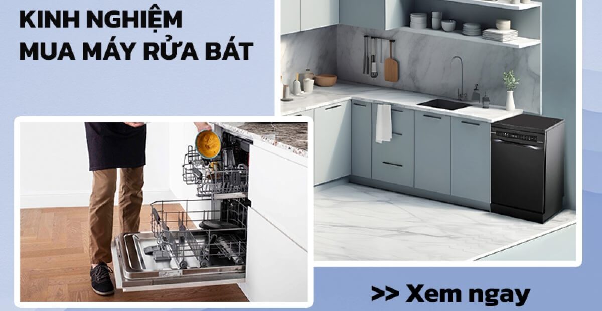kinh nghiệm mua máy rửa chén