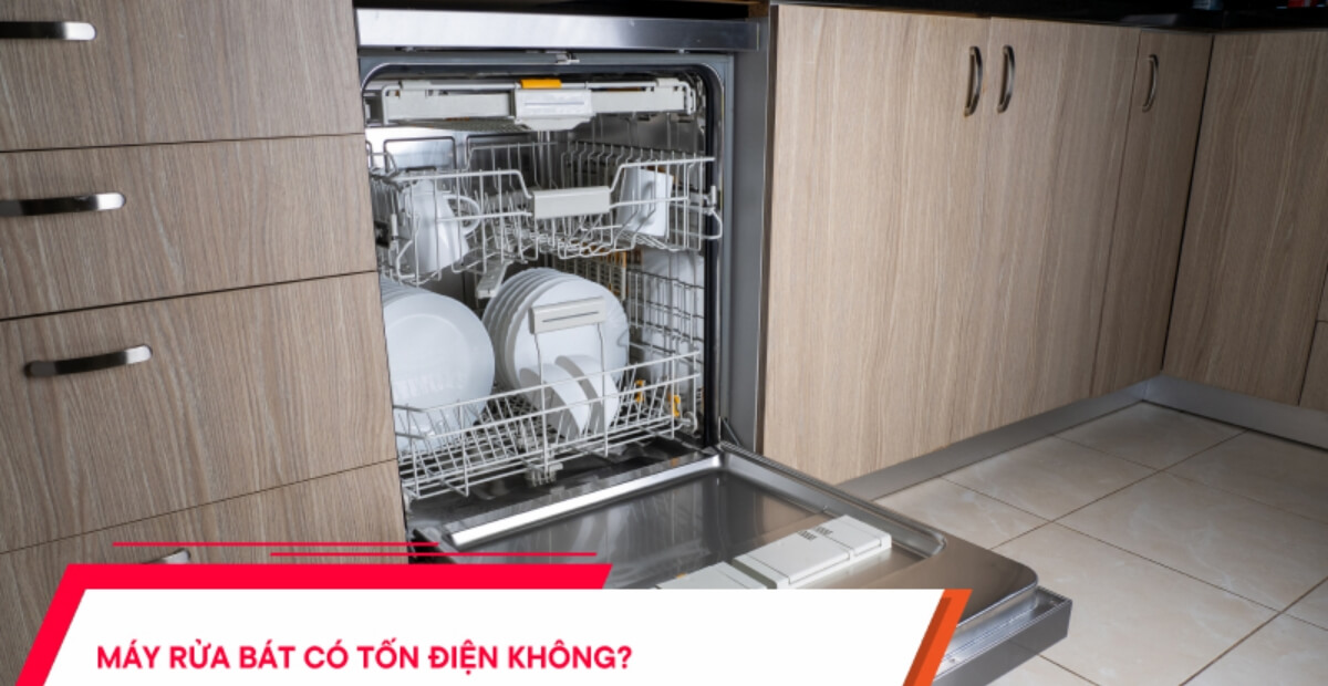 máy rửa bát có tốn điện không