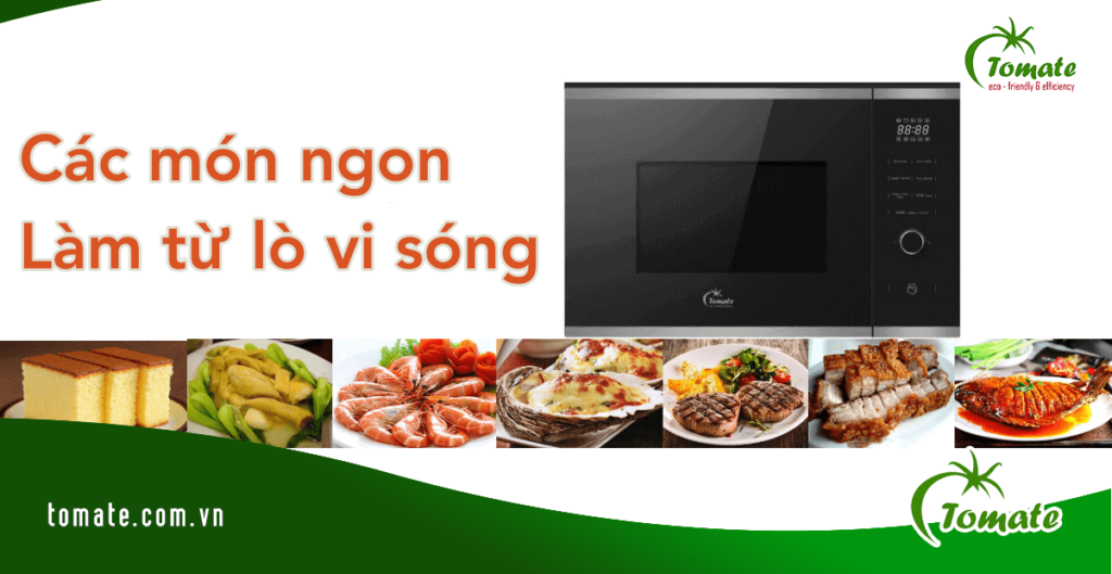 các món chế biến bằng lò vi sóng