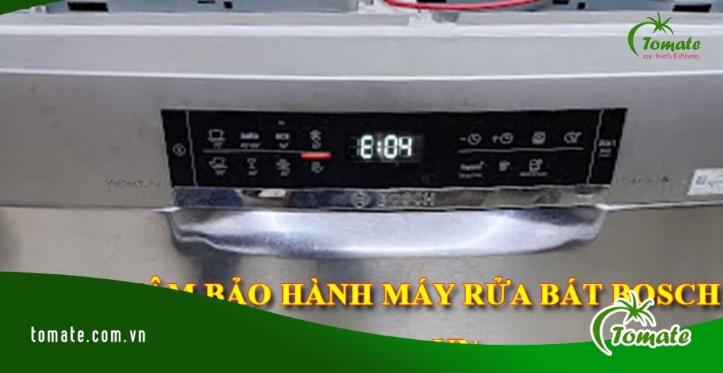 lỗi E4 máy rửa bát Bosch