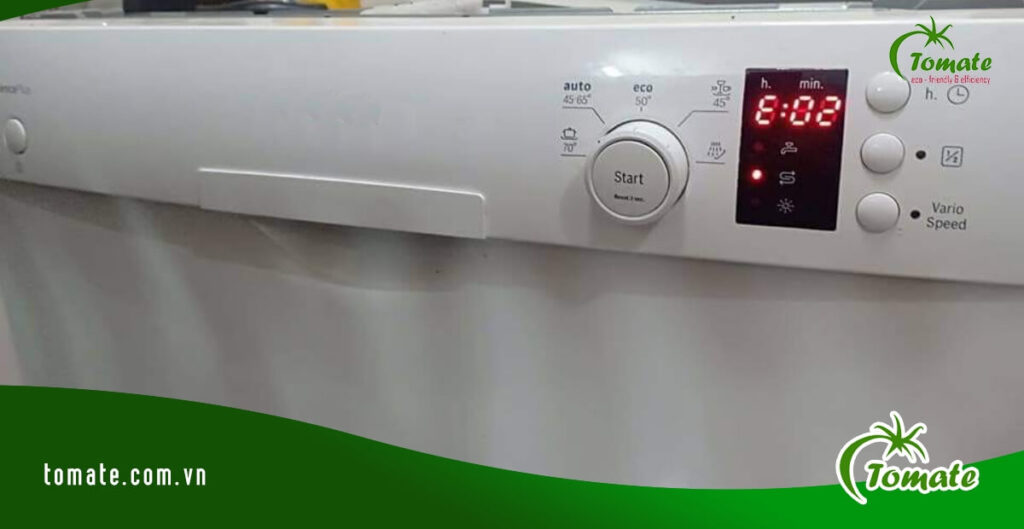 lỗi E2 máy rửa bát Bosch