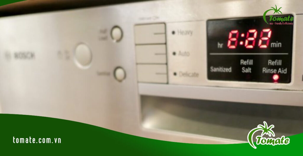 lỗi E22 máy rửa bát Bosch