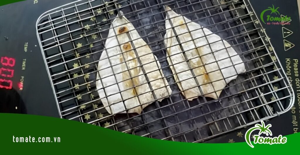 Bếp từ có nướng mực được không?