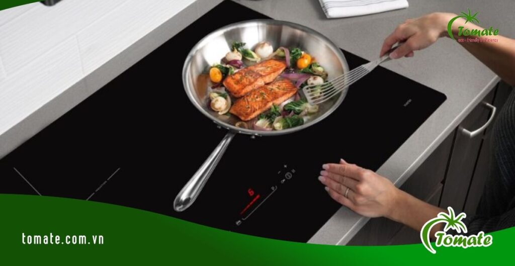 cách chiên cá bằng bếp từ