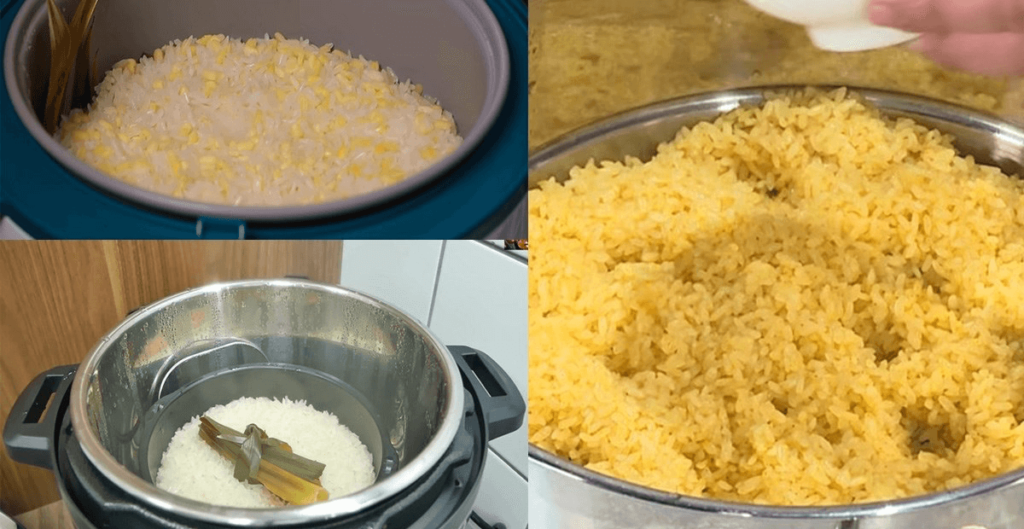cách nấu xôi bằng bếp từ