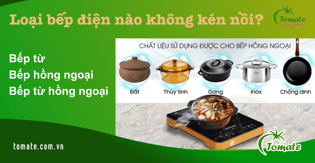 bếp điện không kén nồi