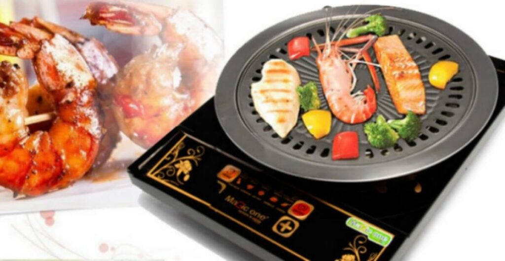 Cách nướng tôm bằng bếp hồng ngoại