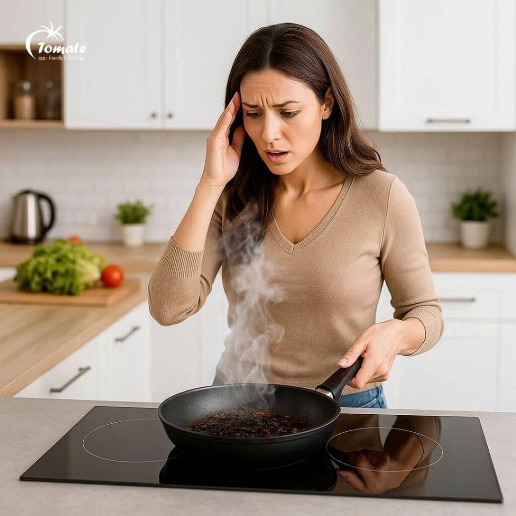 bếp từ không tự tắt