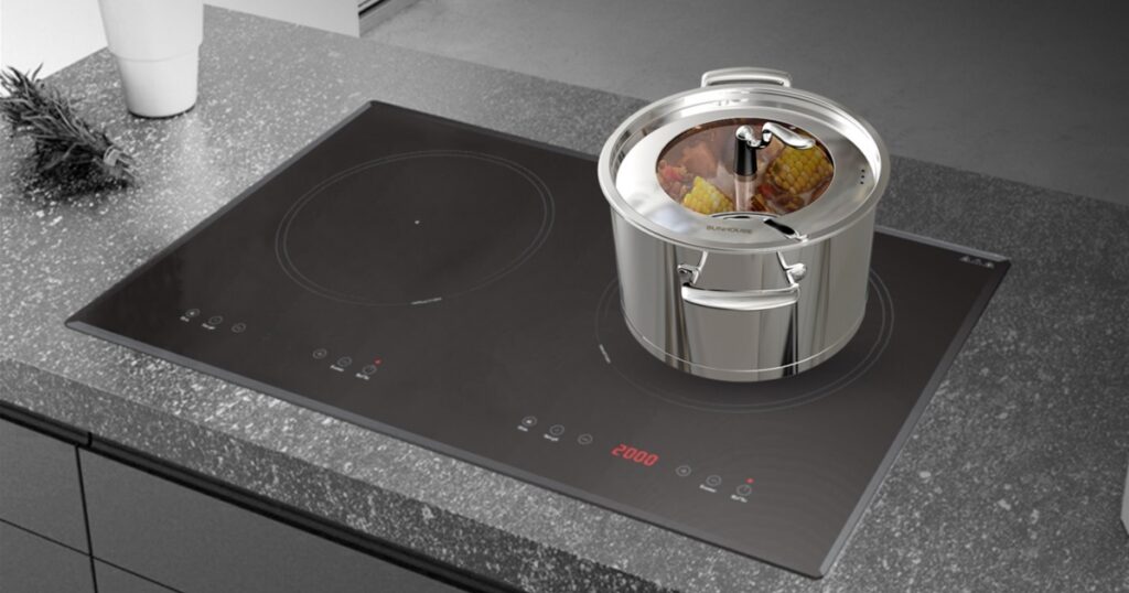 cách hầm bằng bếp từ