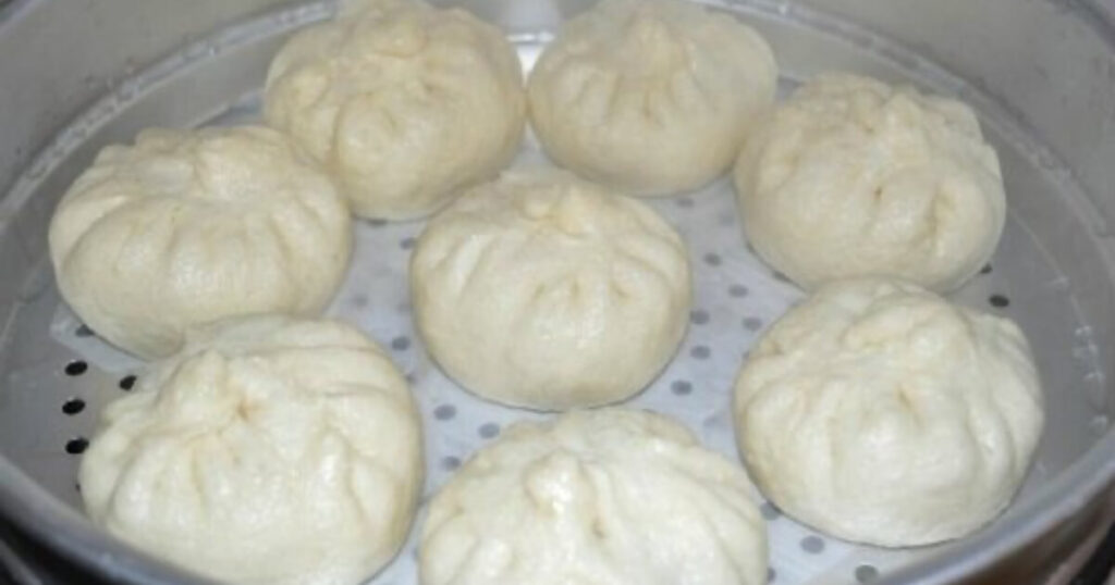 hấp bánh bao bằng bếp từ