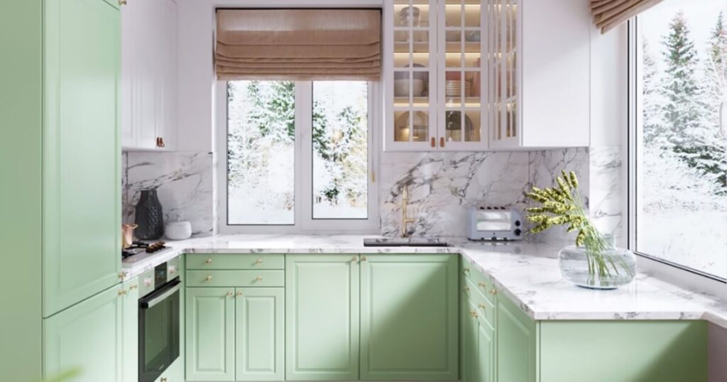 mẫu nhà bếp cấp 4 đẹp