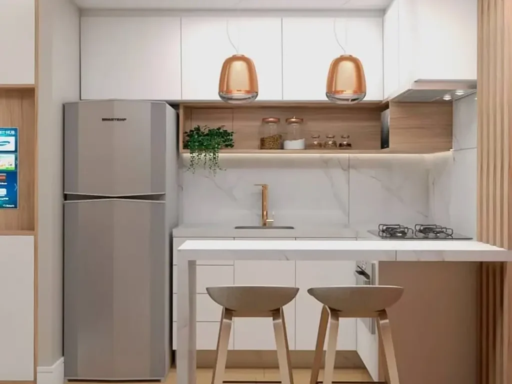 mẫu bếp nhỏ 1m