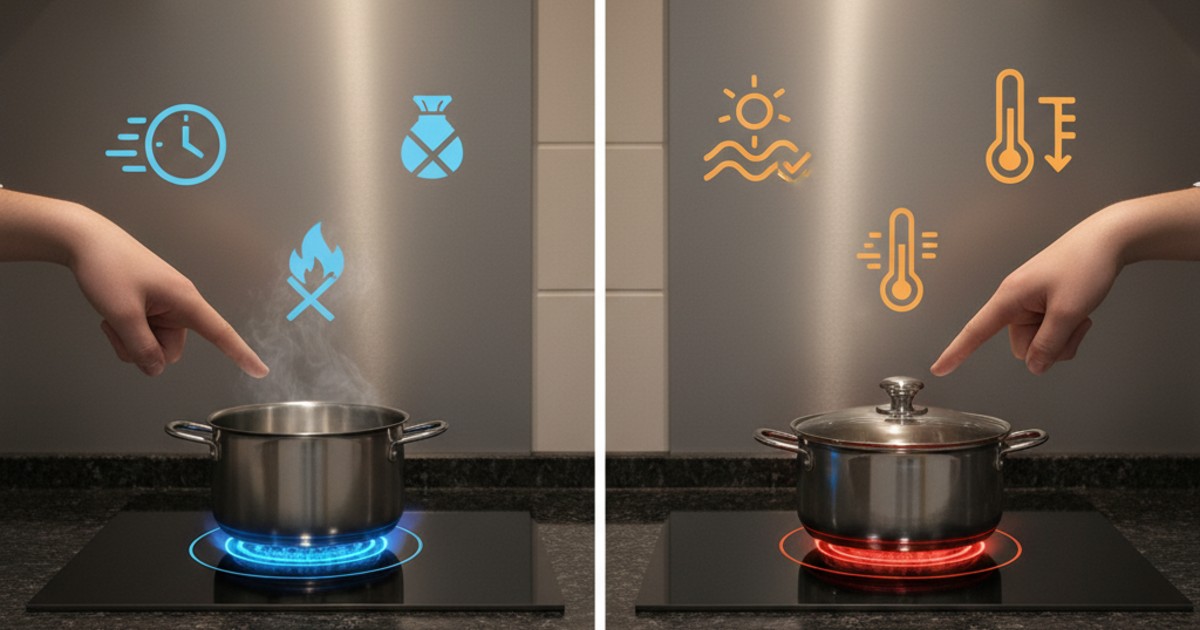 Ưu nhược điểm của bếp hồng ngoại và bếp từ