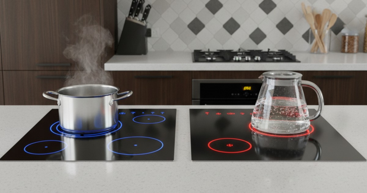 Bếp từ và bếp hồng ngoại: Lựa chọn thông minh cho căn bếp hiện đại
