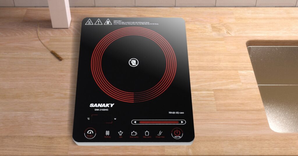bảo hành bếp hồng ngoại Sanaky