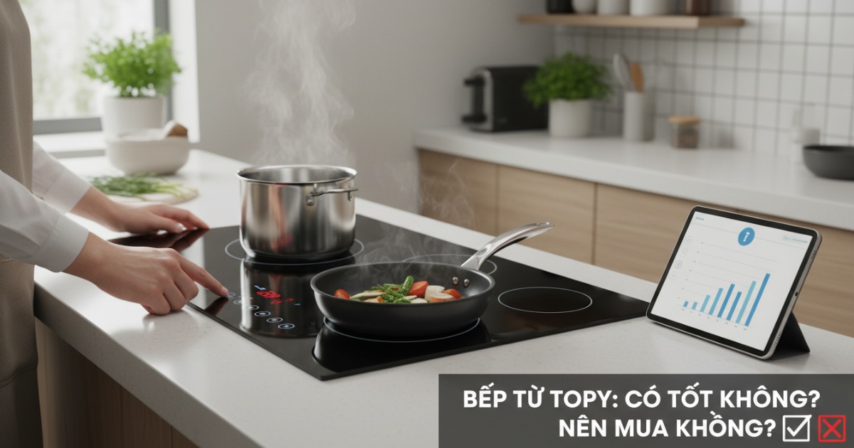 Bếp từ Topy có tốt không và có nên mua không