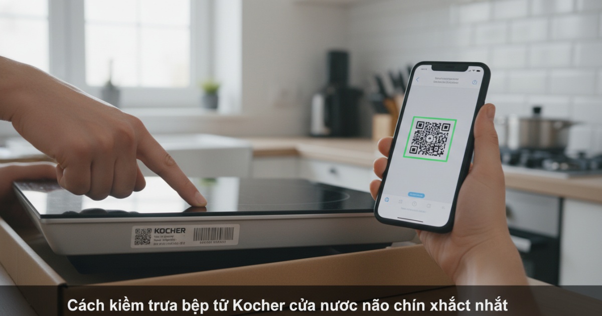 Cách kiểm tra bếp từ Kocher của nước nào chính xác nhất