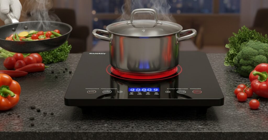 Hướng dẫn sử dụng bếp hồng ngoại Sanaky